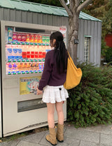 スエードバゲットバッグ (2C)