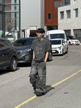 Jerra Multi-Pocket Denim Pants 2C