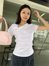 Alice Twist Short Sleeve Tee