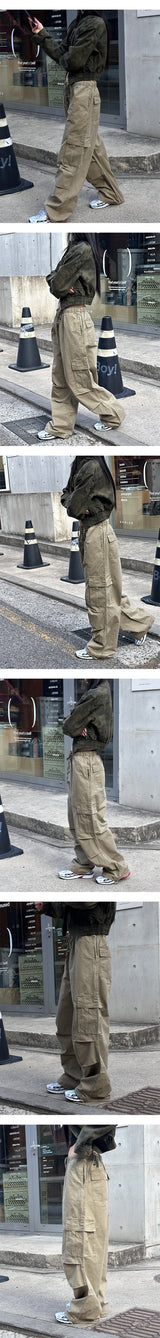 [S/S] Parasuete banding cargo pants(4color)