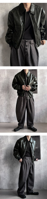 [F/W] A-2 レザージャケット(2color)