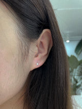 Mini star Earrings - Silver