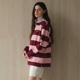 Striped Rugby Shirt_Pink