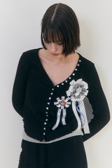 Sweet Dreams Button Cami Top (Gray)