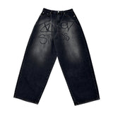 Kuma Lettering Balloon Denim