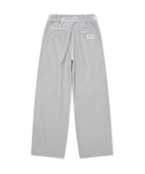 Women’s Two-Tuck Velvet Wide Pants Sage Gray