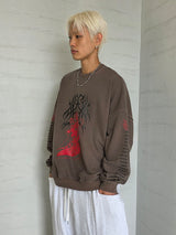 VENTIQUE Pigment Glamour Sweatshirt 2color