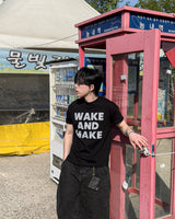 ウェイクレギュラーショートスリーブTシャツ