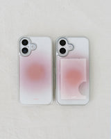Morning Peach_Silver iPhone Galaxy Case(Basic)