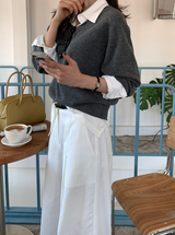 El's French Cotton Wide Slacks / 1 colors