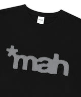 mah カットオフアップリケTシャツ