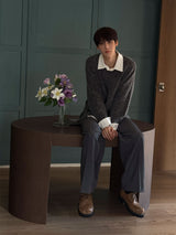 ASCLO Ben Wool V Neck Knit (9color)