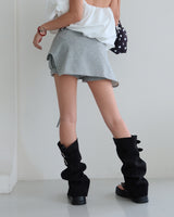 Layered Belt SET Balloon Pumpkin Shorts