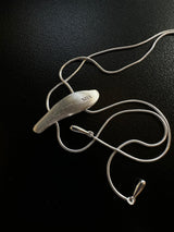 [925silver] Nars string necklace