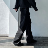 Vibe Pinstripe Boxy Trousers