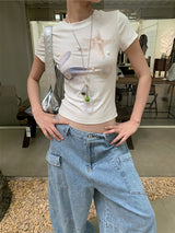ヒトデビーズ ラウンド ショートスリーブ Tシャツ