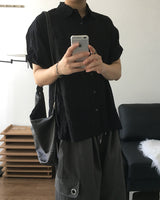トニーチェックショートスリーブシャツ