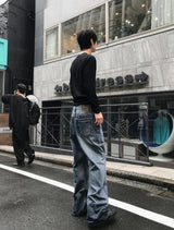Rise  Blue  Jeans