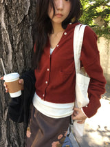 Bonf Cashmere Pocket Cardigan