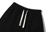 Swirl Patch Fleece Pants (Black)