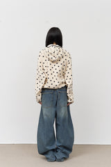 (W) Bubble Star Fleece Jumper