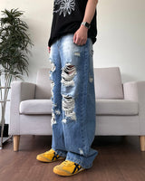 デストロイドブラッシュデニムパンツ