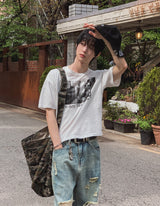 ピープルフォトグラフィック半袖Tシャツ
