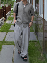 Port punching collar cardigan