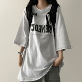 Dict Stitch Boxy Fit Short Sleeve Tee