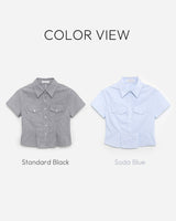 Meek Stripe Short Sleeve Shirt