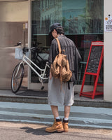 Flow Pigment Washing Short Sleeve Shirt