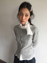 Chlory Flower Button Cardigan (4color)