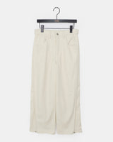 Bowling Corduroy Wide Leg Snap Button Pants