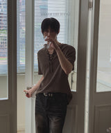 シュア アイレット ワッフル ショートスリーブ Tシャツ