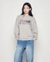 25FW WOMAN AC ベアプラススウェットシャツ メランジ
