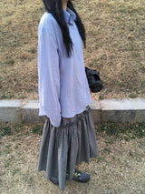 Striped Loose-Fit Shirt