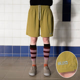 LOGO NYLON SHORT / OLIVE