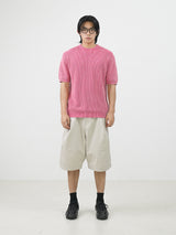 Two tuck burmuda cotton pants 6color