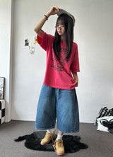インダストリータトゥーグラフィックピグメントダイTシャツ 3カラー