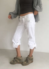 2WAY CAPRI BOOTS CUT PANTS