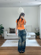 stay close lettering tee