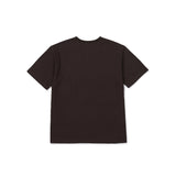 Weaving stem T-shirts / Brown