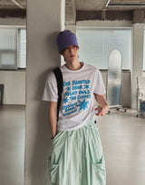 ハウンド スター レタリング オーバー ショートスリーブ Tシャツ