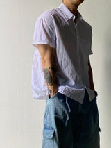 String Nylon Short Sleeve Shirt 4C