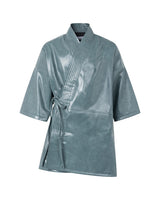 OBI LEATHER ROBE
