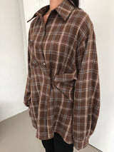 SLOW TWO-WAY CHECK SHIRT (2C)