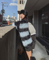 Haze Stripe Mohair Knit