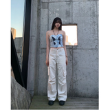 DENIM CORSET TUBE TOP_LIGHT BLUE