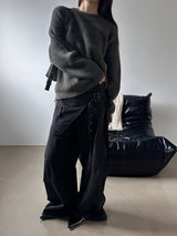[Unisex] モヘアヘビーニット(2color)