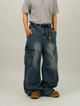 ROO Parachute Cargo Denim Pants